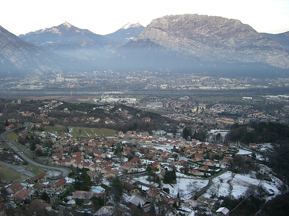 Sassenage — Vue de la Route de Villard — de — Lans
