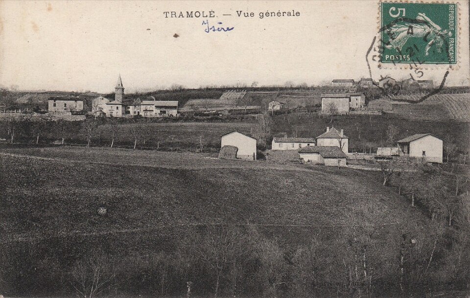 Tramole 1915 carte postale