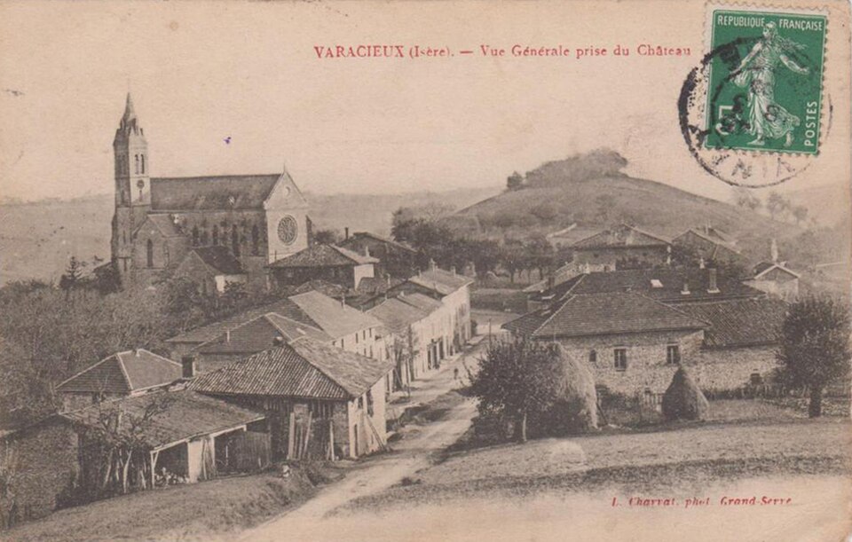 Varacieux carte postale