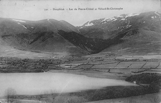 Villard — saint — christophe et lac de pierre — chatel