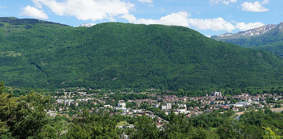Vizille vue de Montchaboud