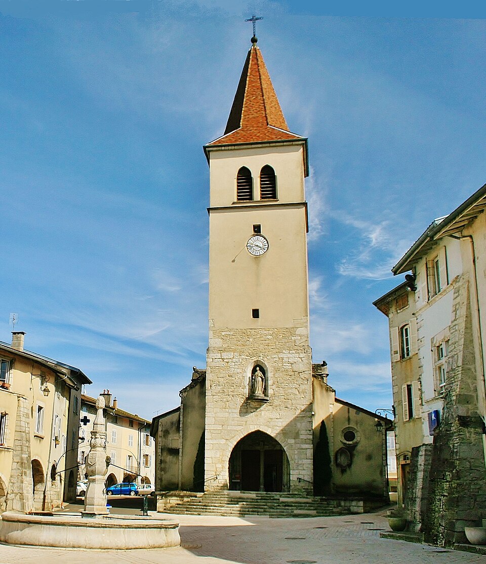 Notre — Dame de la Petite Montagne. Eglise d'Arinthod