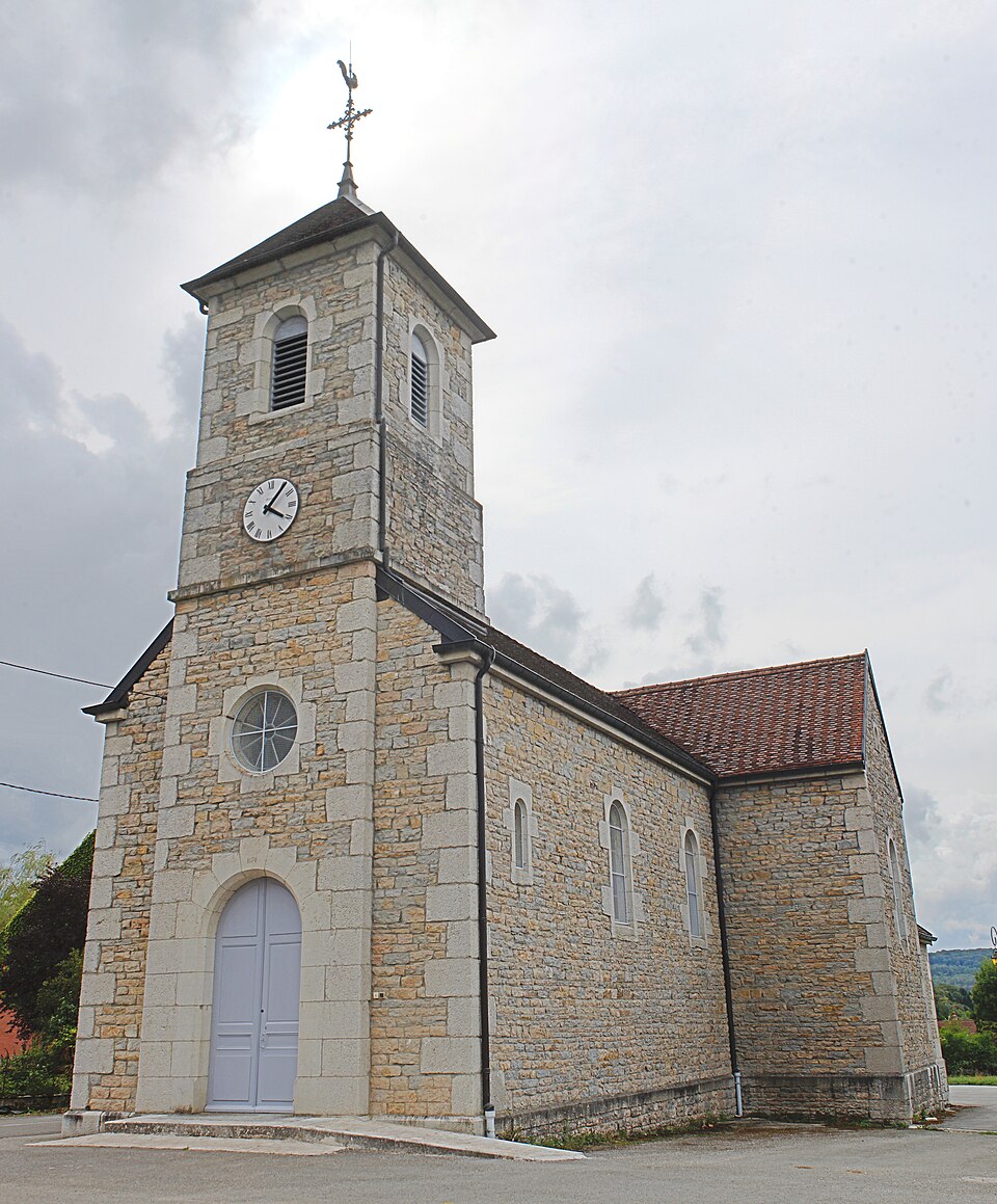 Église St Martin Barésia Ain 2