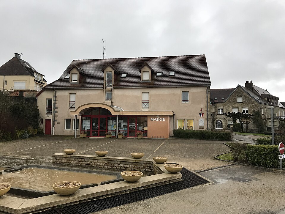 Mairie de Brevans (Jura, France) en 2018