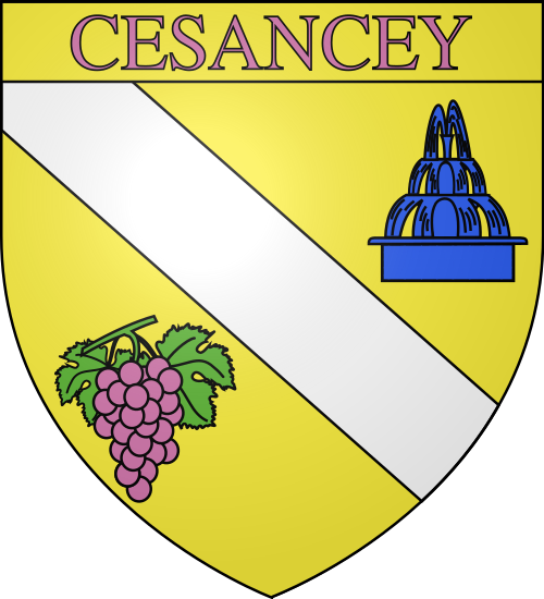 Blason de Cesancey