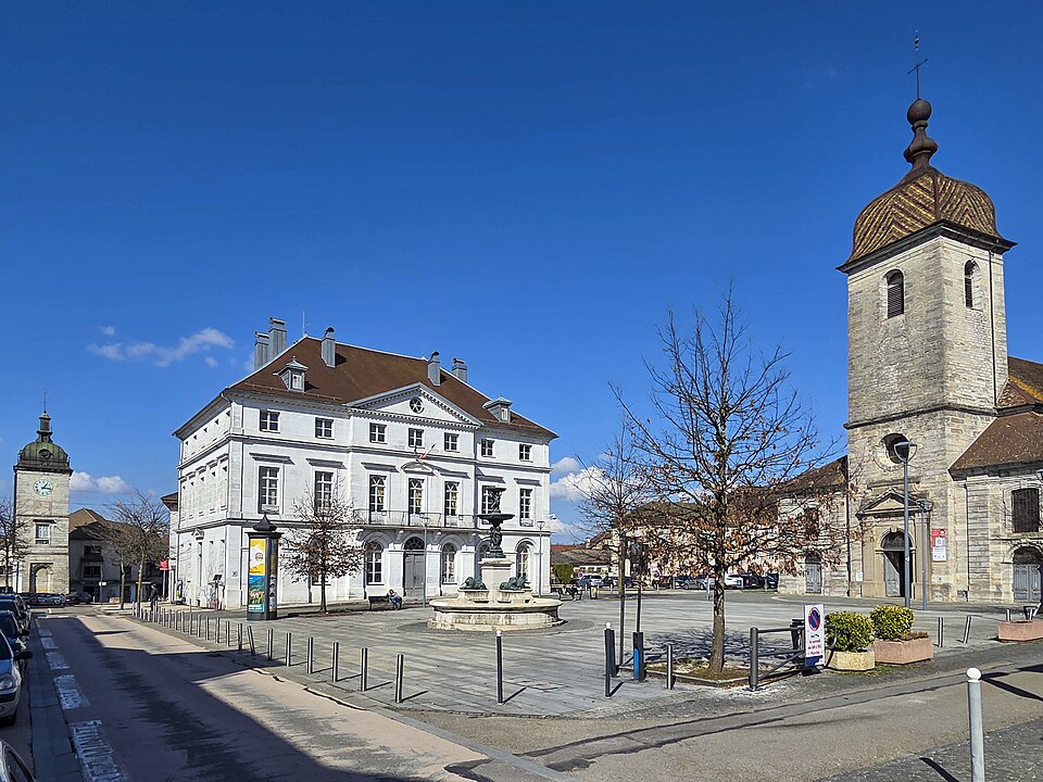 Champagnole, le centre — ville