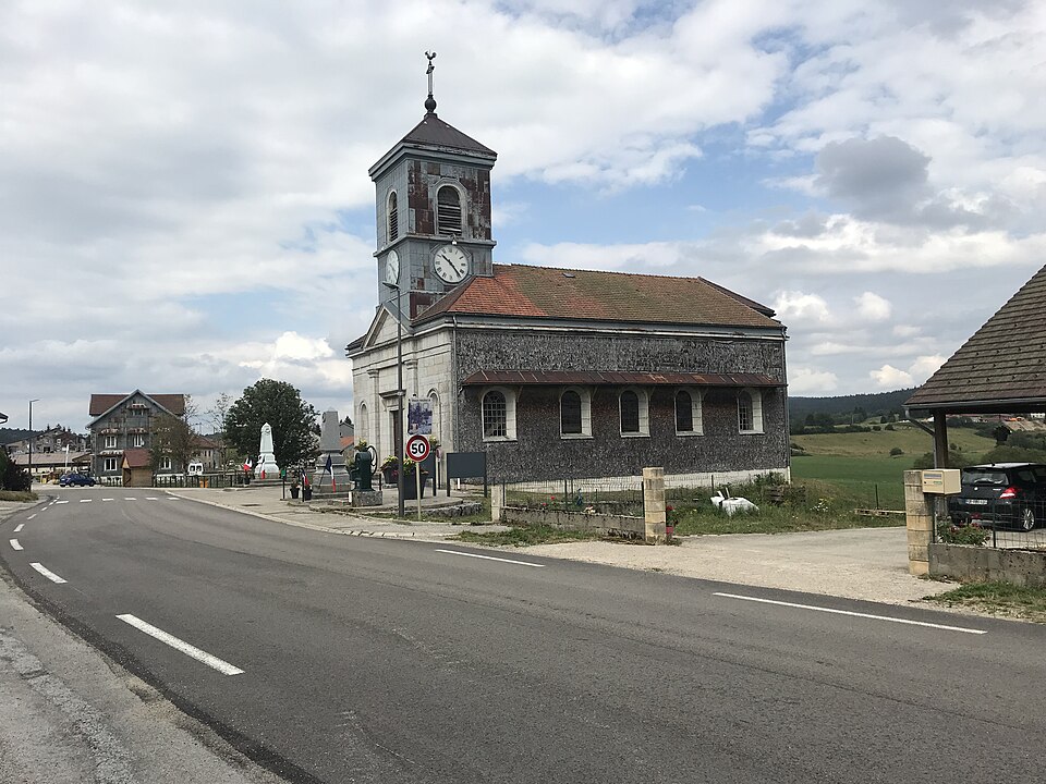 Église de Chaux — des — Prés (Jura, France) — 4