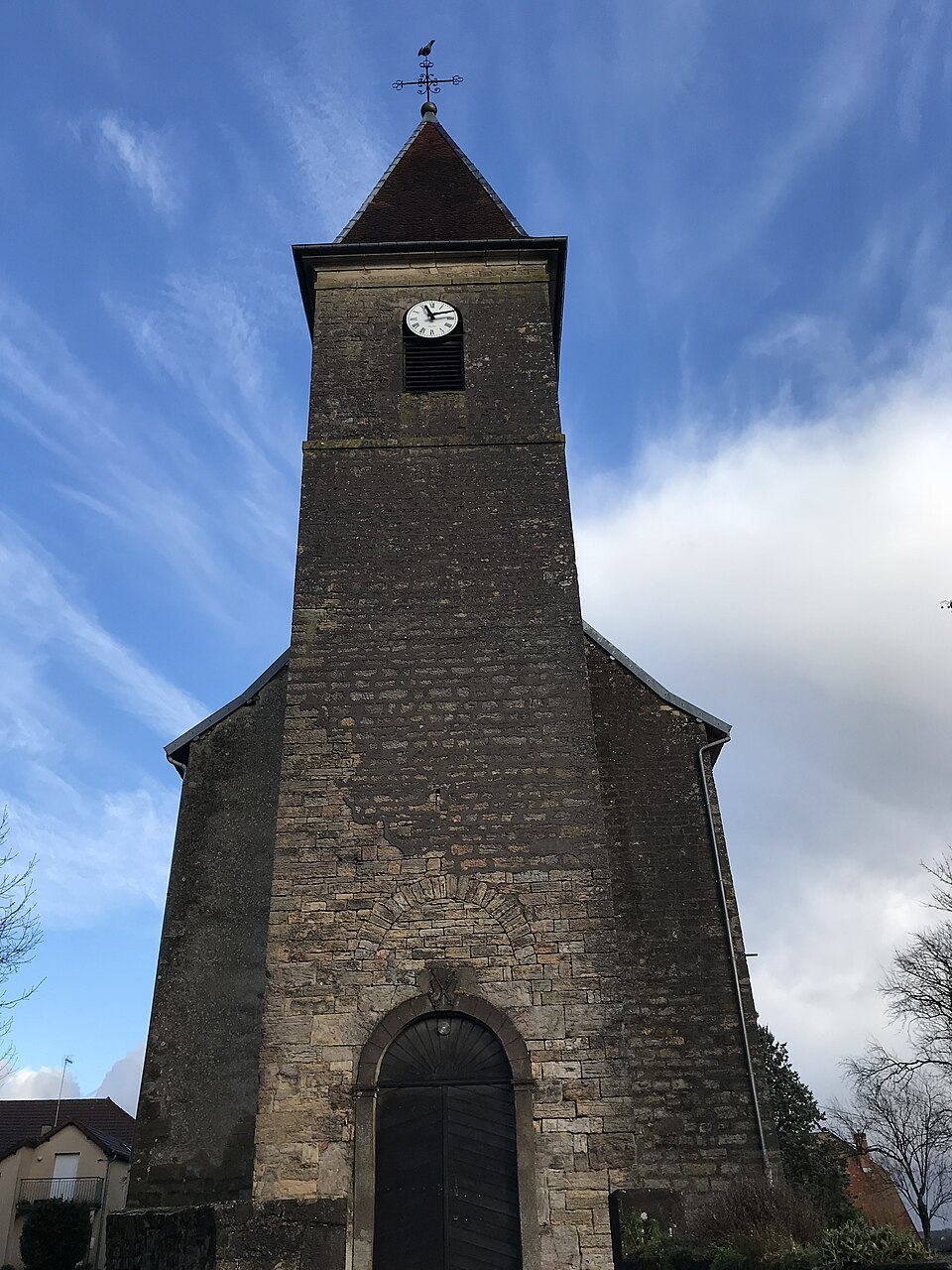 Image de Dampierre (Jura, France) en janvier 2018 — 11