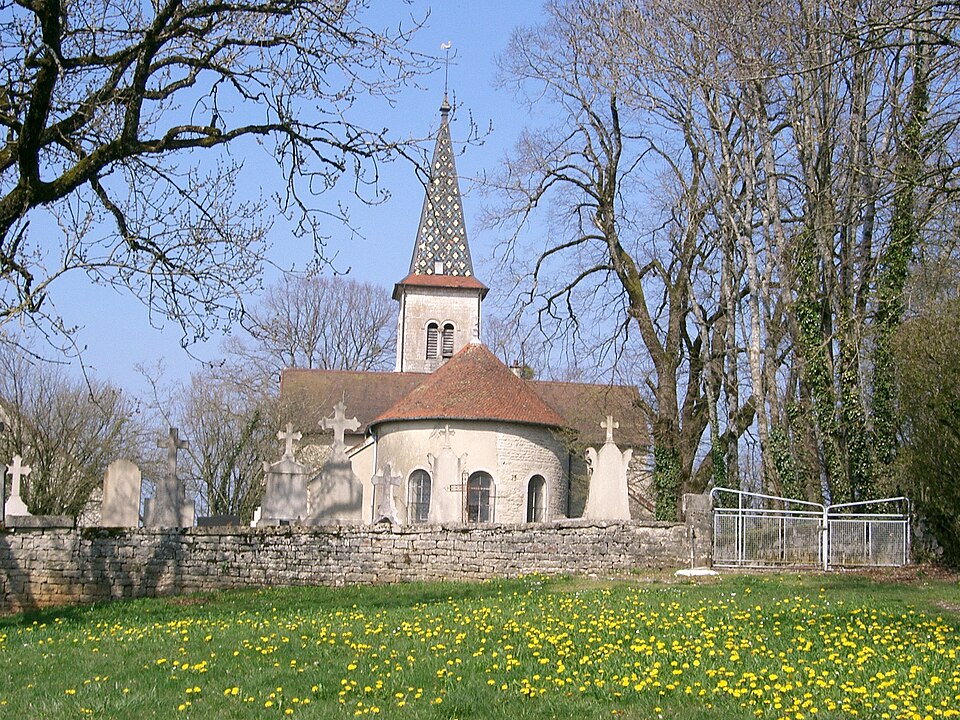 Fay — en — Montagne (39) — abside de l'église