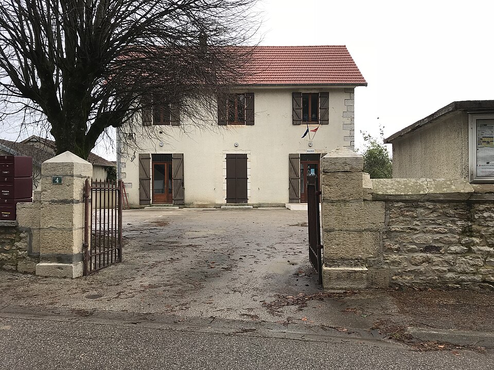 Germigney (Jura, France) le 5 janvier 2018 — mairie — 2