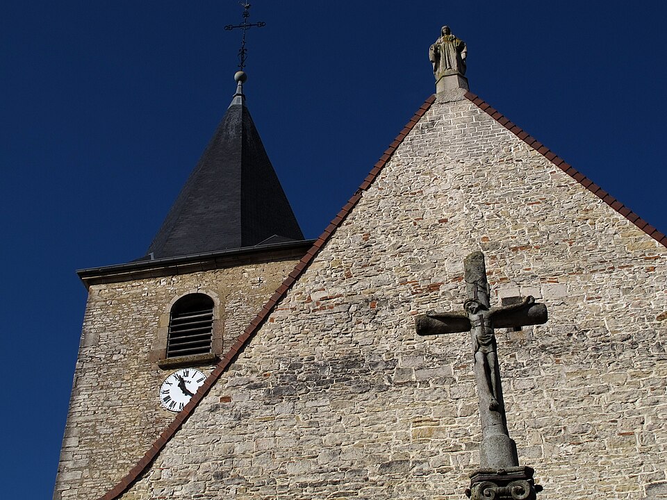 Eglise de Longwy sur le Doubs Jura France