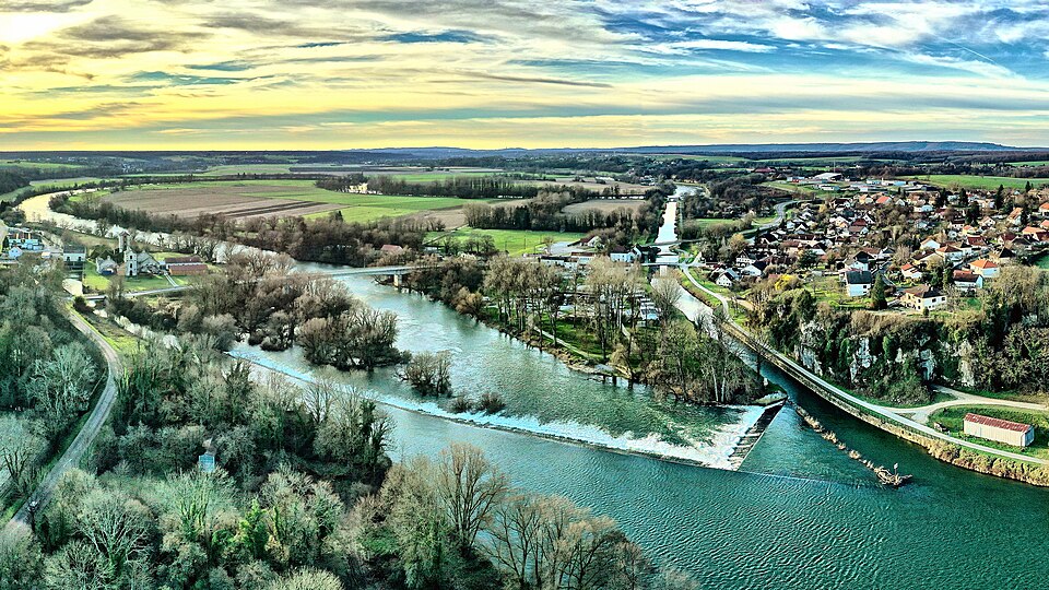 Ranchot, le village au bord du Doubs