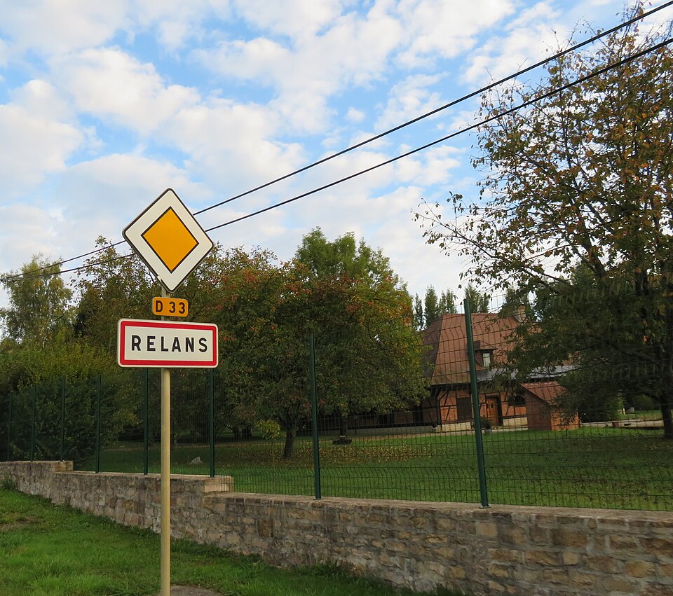 Panneau entrée Relans