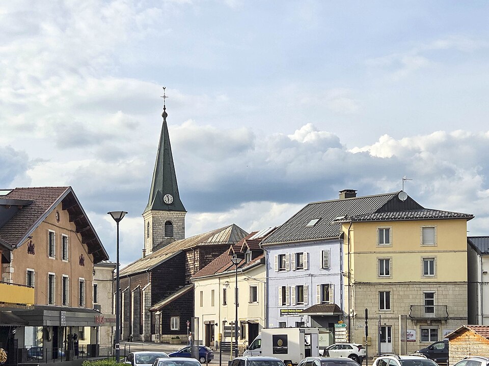 Saint — Laurent — en — Grandvaux, le centre — ville