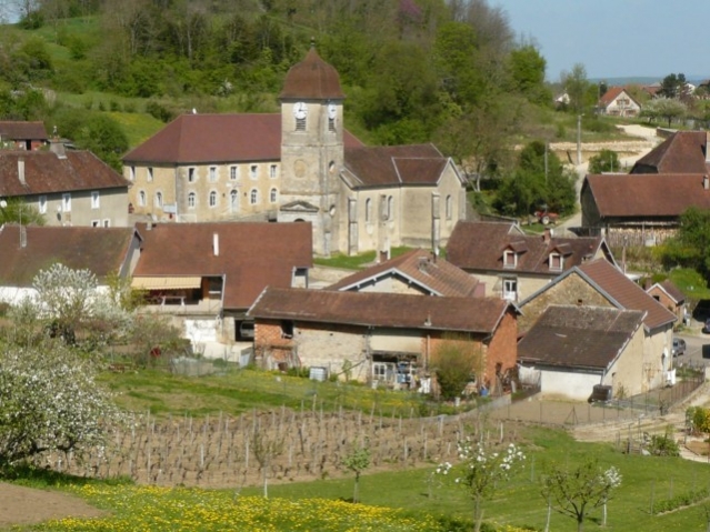 Vue du village de Vadans