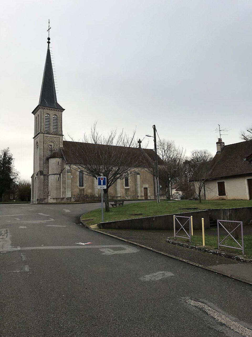 Villette — lès — Dole (Jura, France) le 5 janvier 2018 — 8