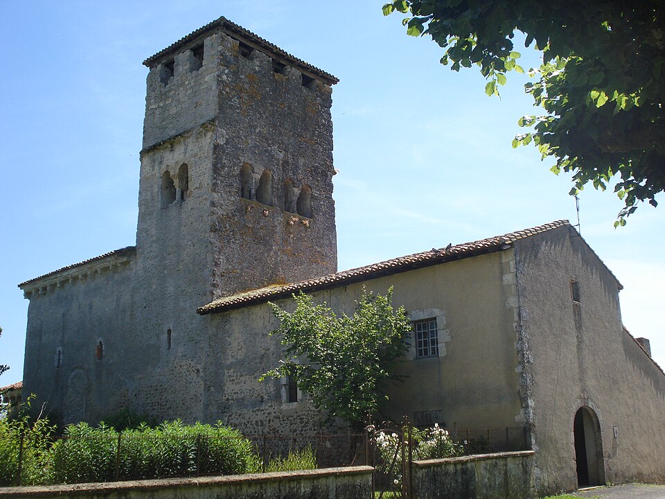 Bostens (Landes, Fr) église