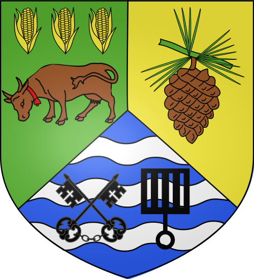 Blason de Carcarès-Sainte-Croix