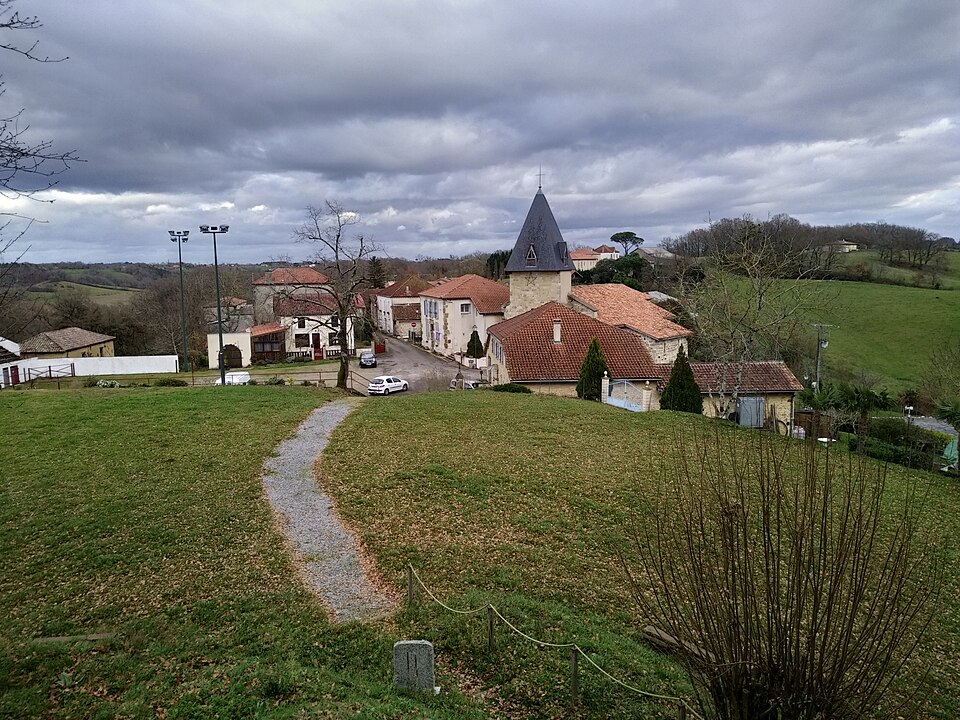 Castelnau — Tursan — view from the oppidum