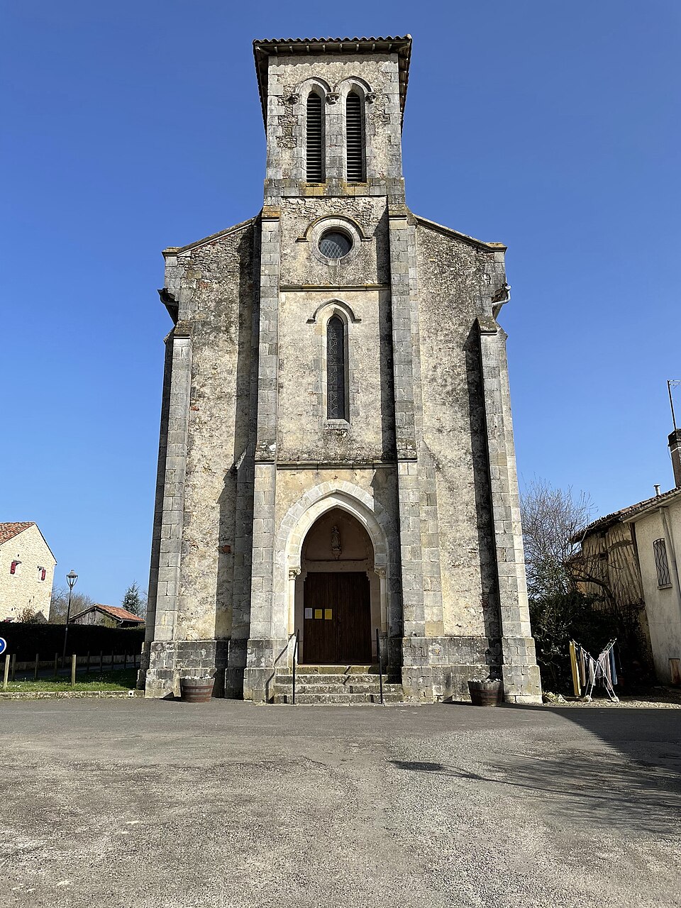 Église Saint — Barthélémy de Créon — d'Armagnac, Landes