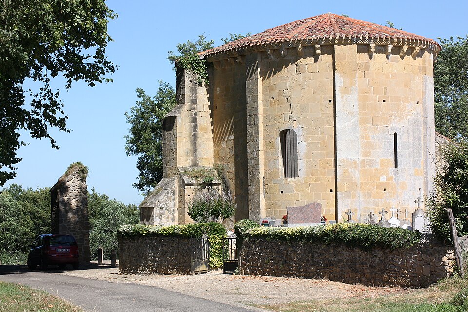 Payros — Cazautets — Ancienne église Notre — Dame