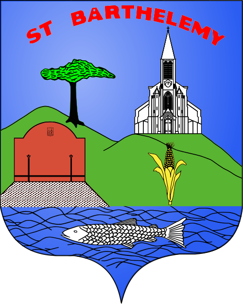 Blason de Saint-Barthélemy