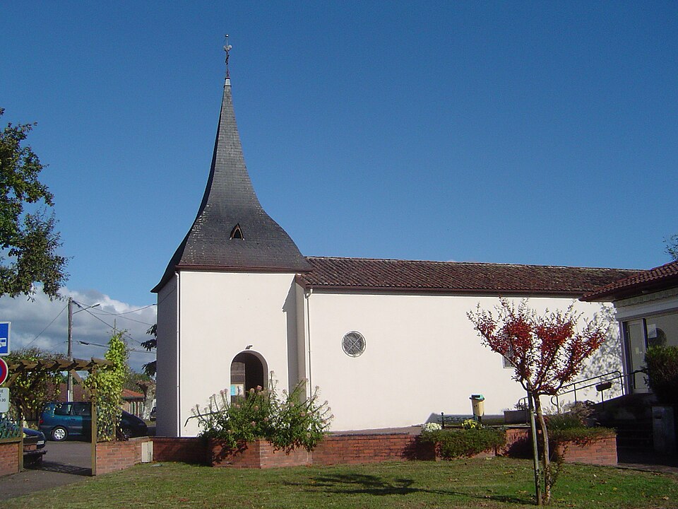 FR — 40 — Vielle — St — Girons —  — eglisa — St — Joan — de — Vièla