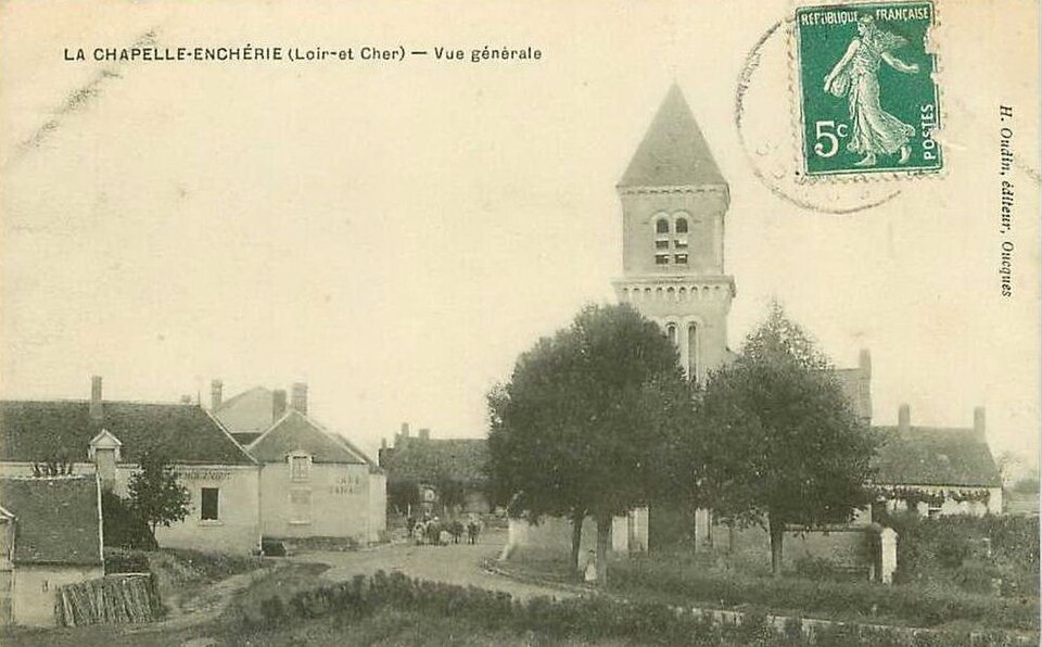 La Chapelle — Enchérie Carte postale vers 1910