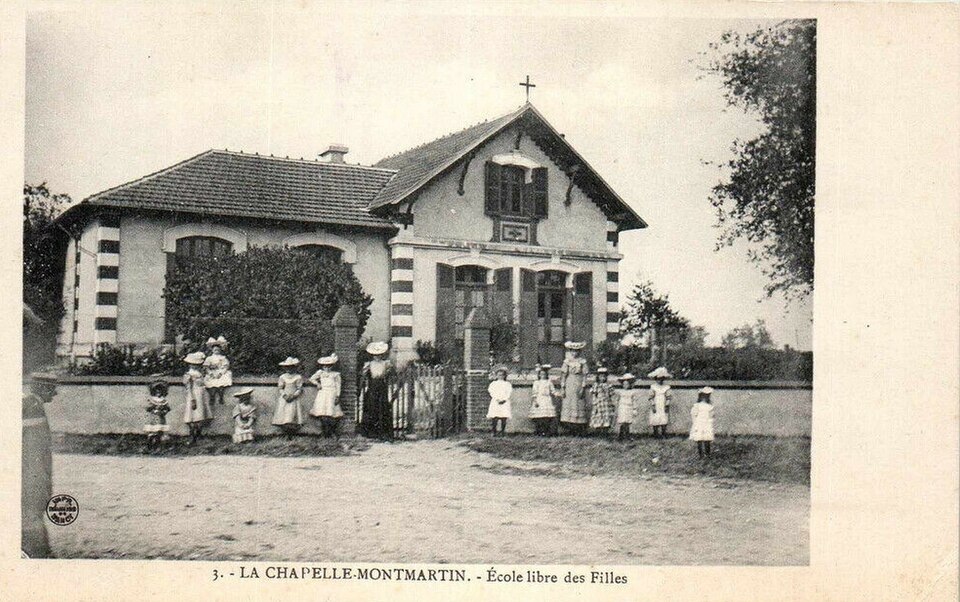 La Chapelle — Montmartin Carte postale vers 1910