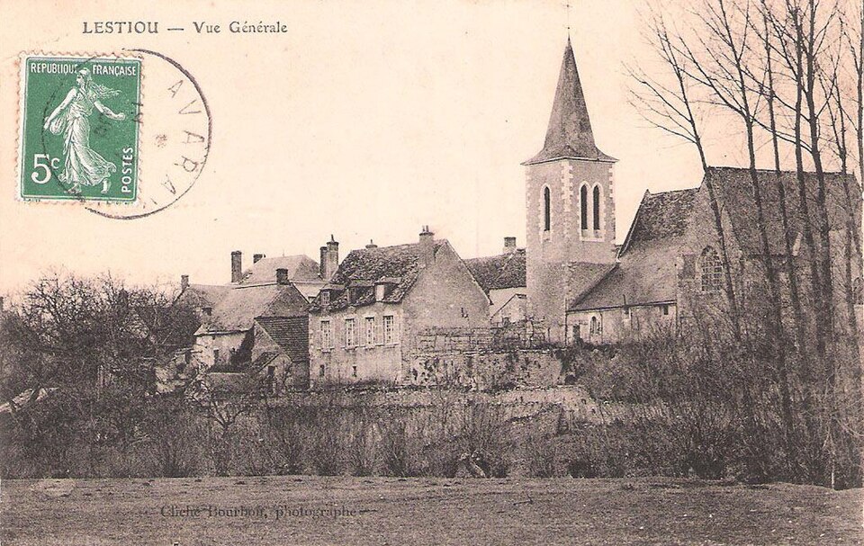 Lestiou Carte postale de 1908