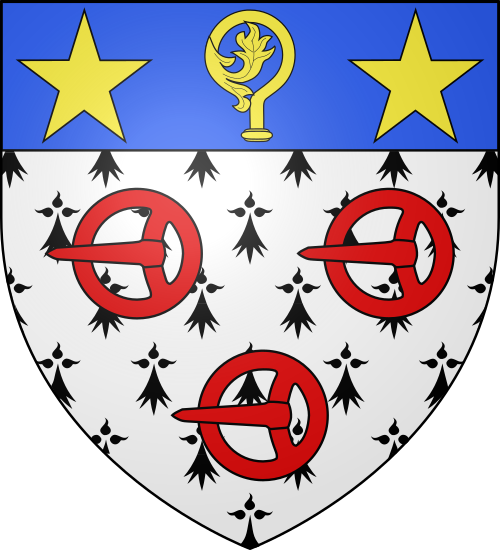 Blason de Ouzouer-le-Doyen