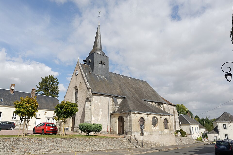 France Centre Prunay — Cassereau église Saint — Jean — Baptiste 20140922