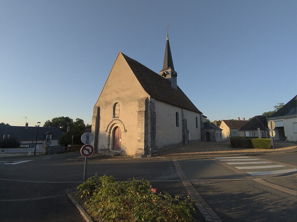 Saint — Gatien church of Villechauve on June 24, 2023