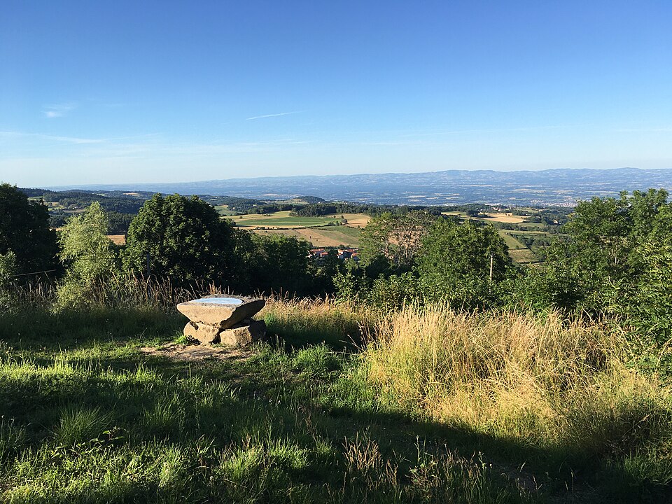 Table orientation Chazelles — sur — Lavieu