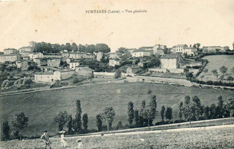 Vue générale de Fontanès