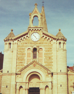 Facade eglise maclas (partie haute)