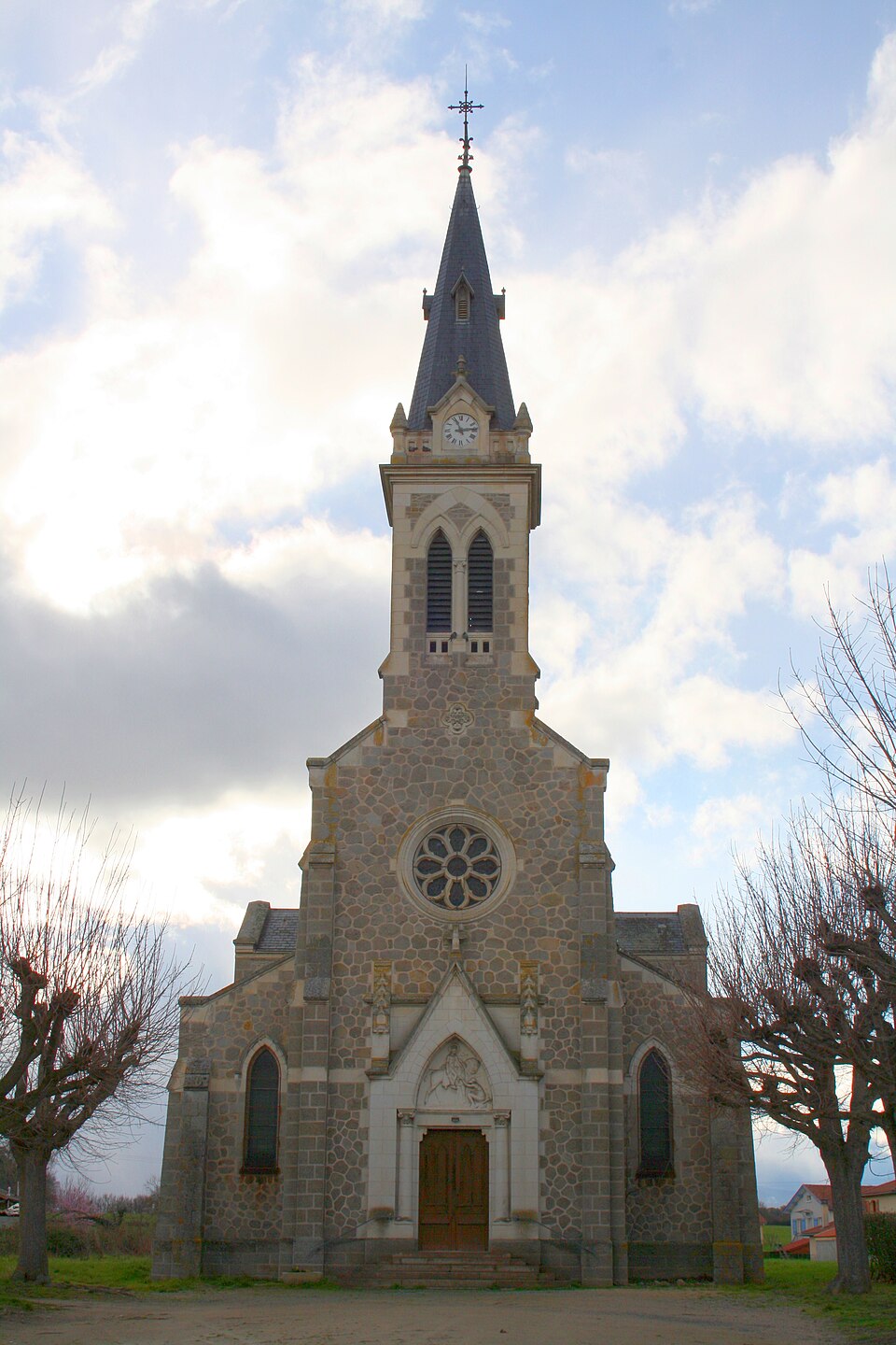 Eglise Saint — Martin de Magneux — Haute — Rive
