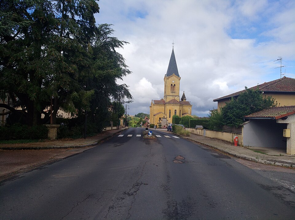 Nandax — Traversée village depuis Villers (août 2020)