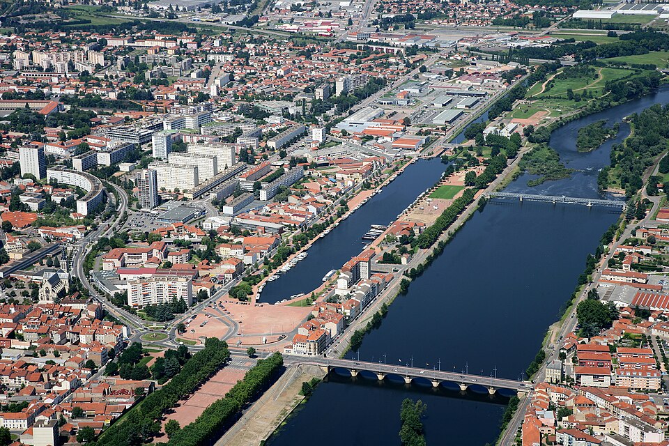 Roanne Vue du Ciel