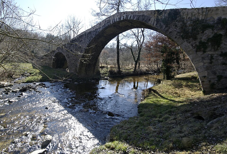 Pont du Diable à Vérines