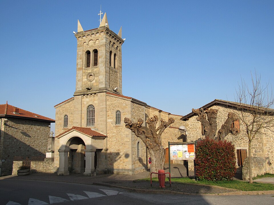 Église de Saint — Michel — sur — Rhône