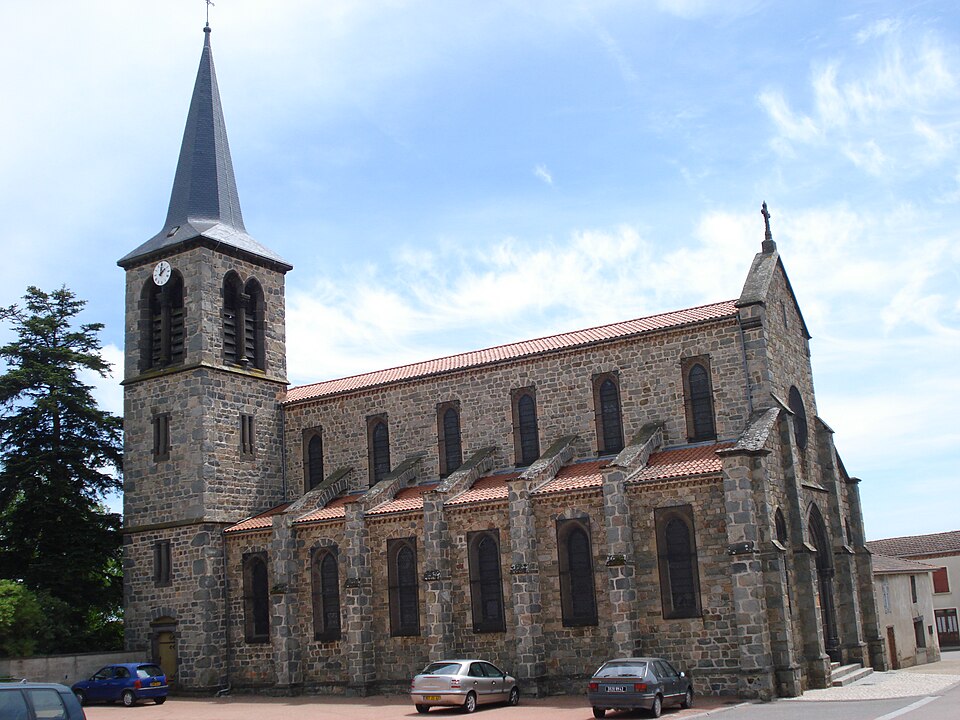 Saint — Paul — de — Vézelin (Loire, Fr), église