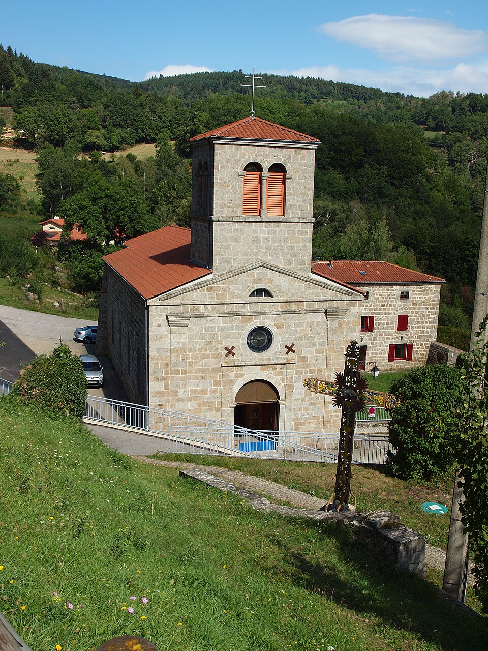 Thélis la Combe — FR — 42 — église — a1