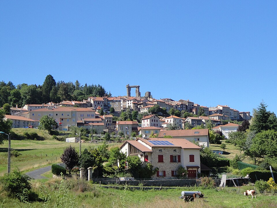 Village of Allègre — general view