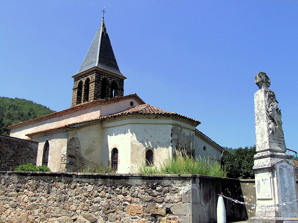 Aubazat — Eglise Saint — Roch — 1