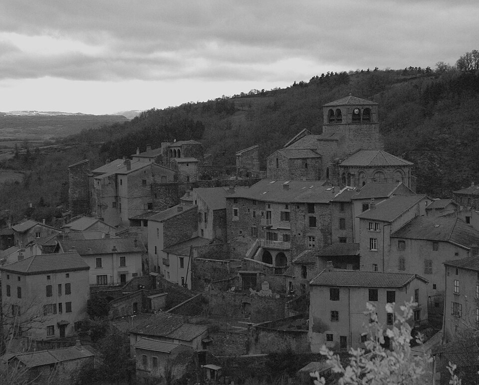 Vue de Auzon