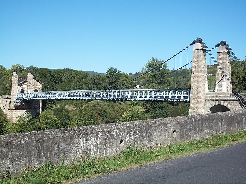 Pont suspendu de Margeaix