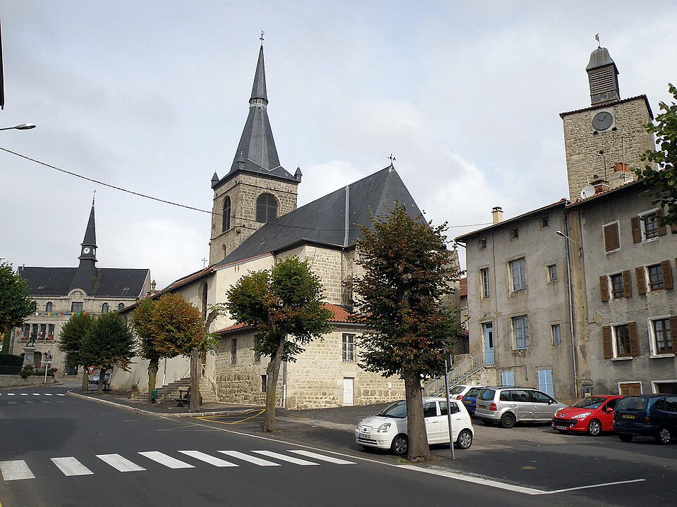 Craponne — sur — Arzon Mairie — église — donjon
