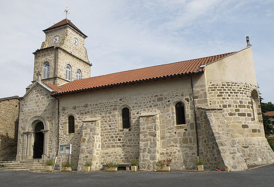 Félines (Haute — Loire) Église2
