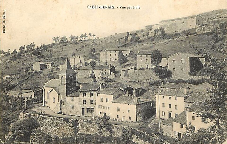L3395 — Saint — Bérain — Carte postale ancienne